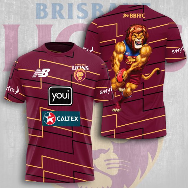 Brisbane Lions 3D Apparel - VANDH 3185