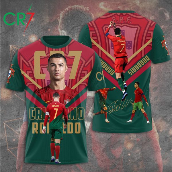 Cristiano Ronaldo x Portugal National Football Team 3D Apparel - TANTN 7367