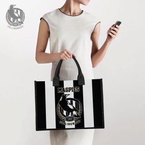 Collingwood FC Canvas Tote Bag - VANDH 3174