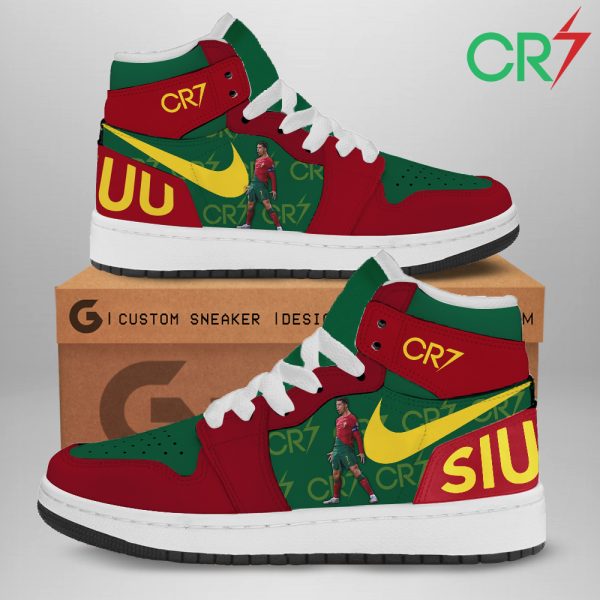 Cristiano Ronaldo x Portugal National Football Team AJ 1 Sneaker - HOATT 5496