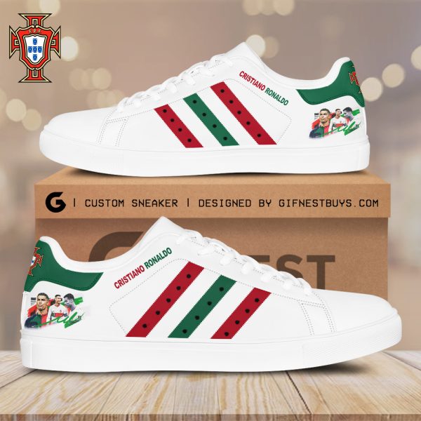 Cristiano Ronaldo x Portugal National Football Team Custom SS Shoes - HOATT 5477