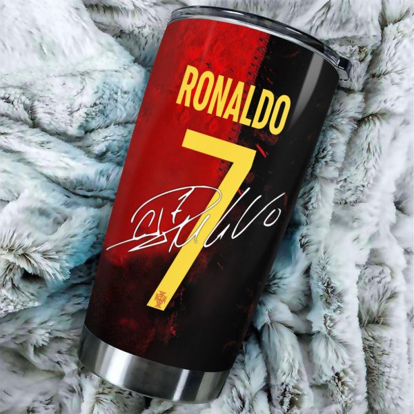 Cristiano Ronaldo x Portugal National Football Team Tumbler Cup - HOATT 5493