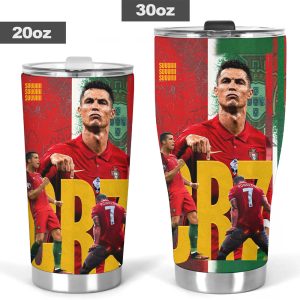 Cristiano Ronaldo x Portugal National Football Team Tumbler Cup - HOATT 5688