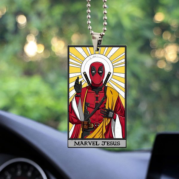 Deadpool Custom Shape 2-sided Acrylic Car Ornament - MAITM 7581.1