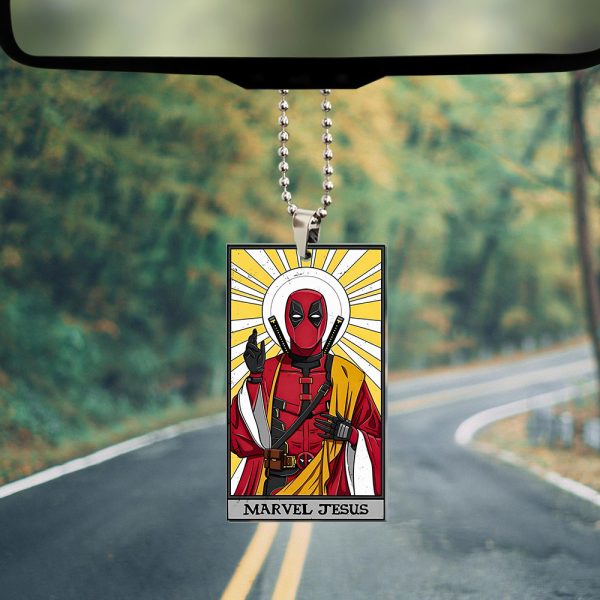 Deadpool Custom Shape 2-sided Acrylic Car Ornament - MAITM 7581.1