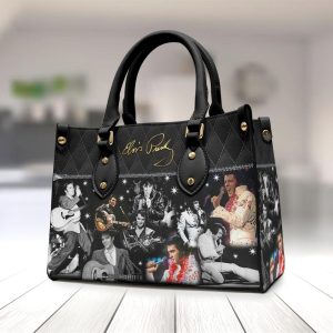Elvis Presley Leather HandBag - MAITM 7282