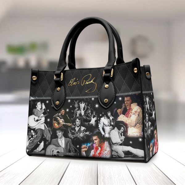 Elvis Presley Leather HandBag - MAITM 7282
