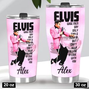 Personalized Elvis Presley Tumbler Cup - VANDH 3112
