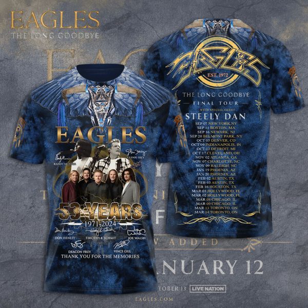 Eagles Band 3D Apparel - TANTN 7362