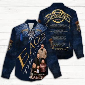 Eagles Band 3D Linen Shirt - TANTN 7357