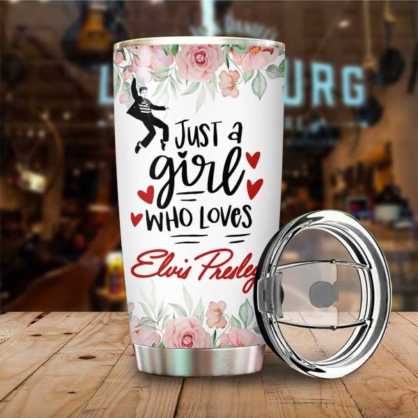 Personalized Elvis Presley Tumbler Cup - GNE 682