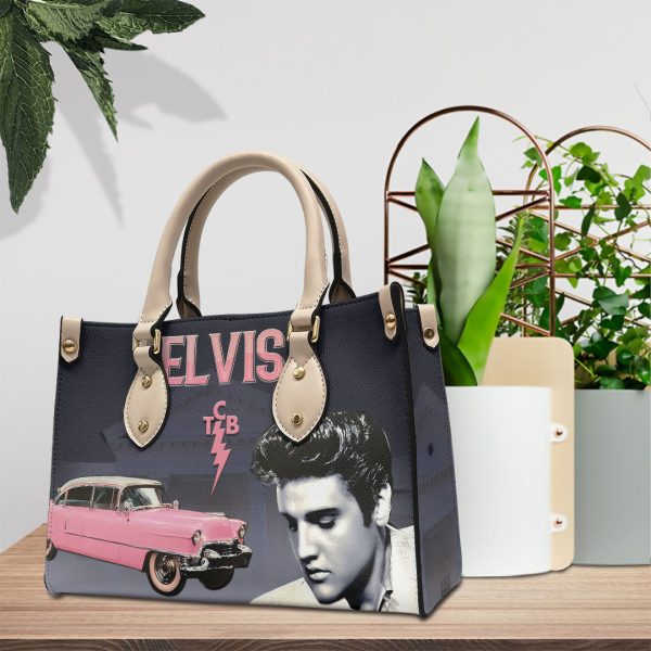 Elvis Presley Leather HandBag - VANDH 3159
