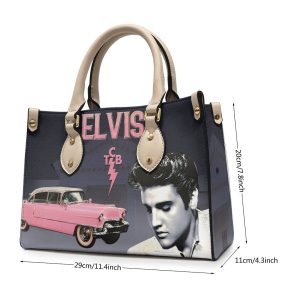 Elvis Presley Leather HandBag - VANDH 3159