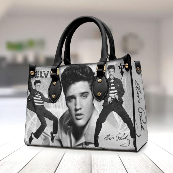 Elvis Presley Leather HandBag - VANDH 3164