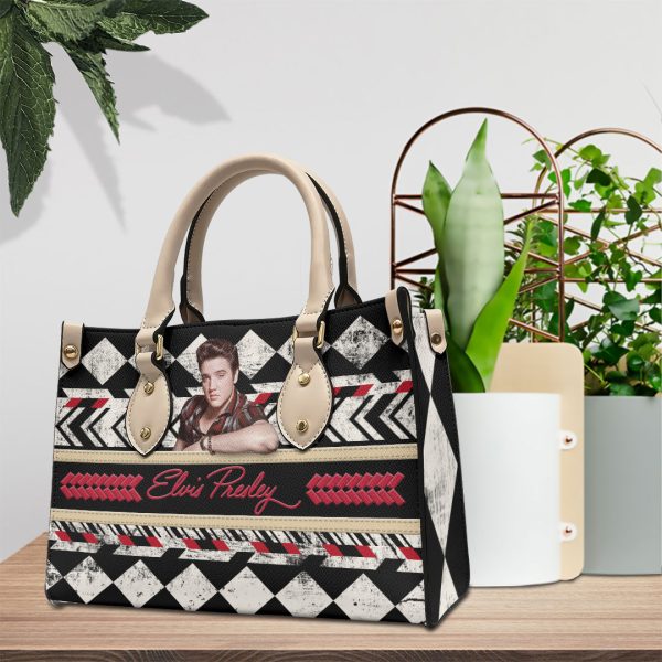 Elvis Presley Leather HandBag - VANDH 3196