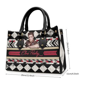 Elvis Presley Leather HandBag - VANDH 3196