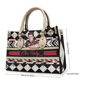 Elvis Presley Leather HandBag - VANDH 3196