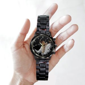 Elvis Presley Black Stainless Steel Watch - GNE 747