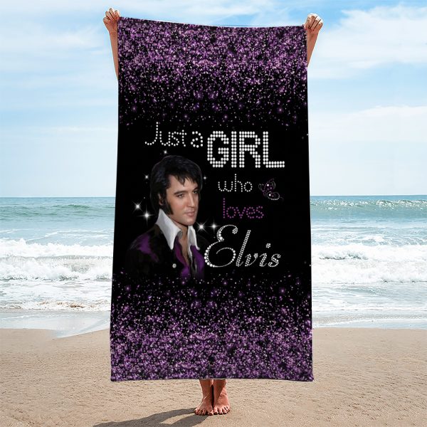 Elvis Presley Rectangle Beach Towel - HOATT 5575