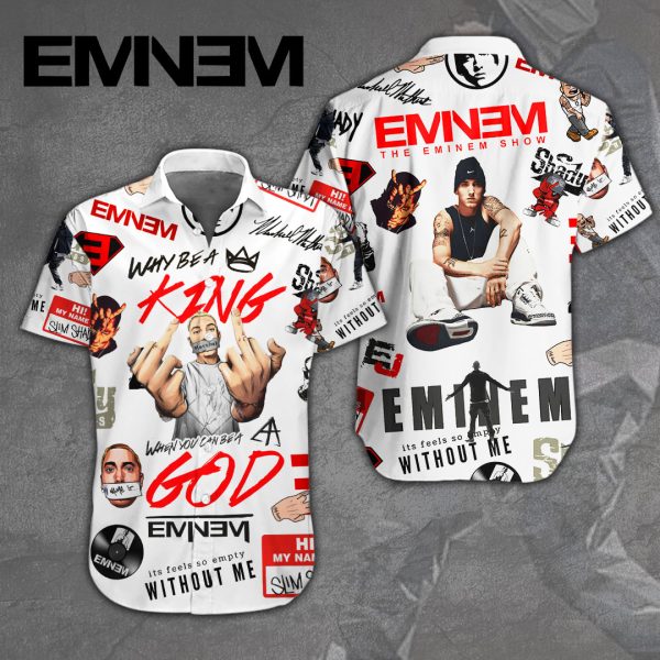 Eminem Short Sleeve Dress Shirt - VANDH 3139