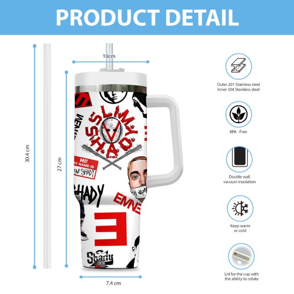 Eminem 40oz Stanley Tumbler - VANDH 3097
