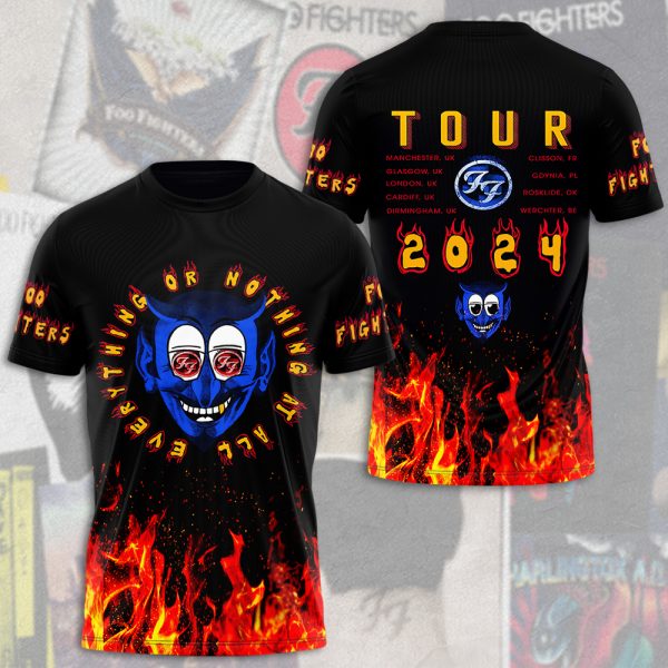 Foo Fighters 3D Apparel - HUANNM 5523