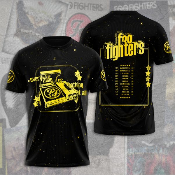 Foo Fighters 3D Apparel - HUANNM 5524