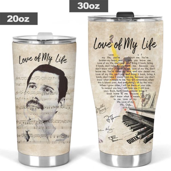 Freddie Mercury Tumbler Cup - MAITM 7446