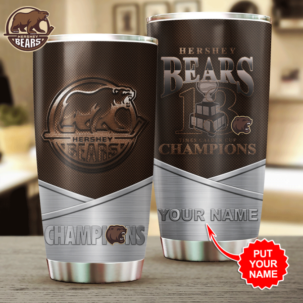 Personalized Hershey Bears Tumbler Cup - HOATT 5455