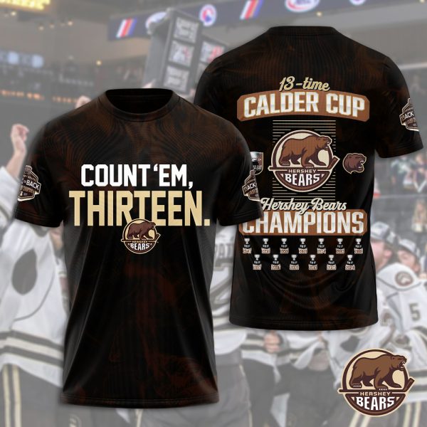 Hershey Bears 3D Apparel - HOATT 5411