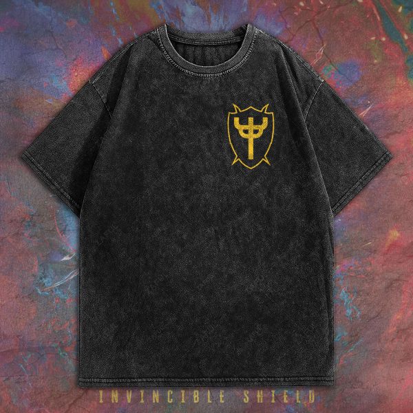 Judas Priest 2D Acid Washed Cotton Shirt - TANTN 7569