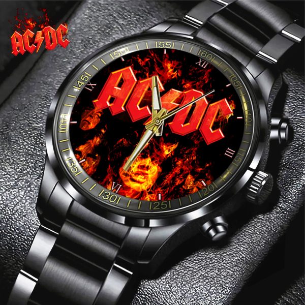Rock Music Black Stainless Steel Watch - GNE 817