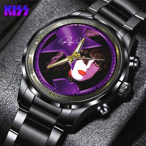 Kiss Band Black Stainless Steel Watch - GNE 621