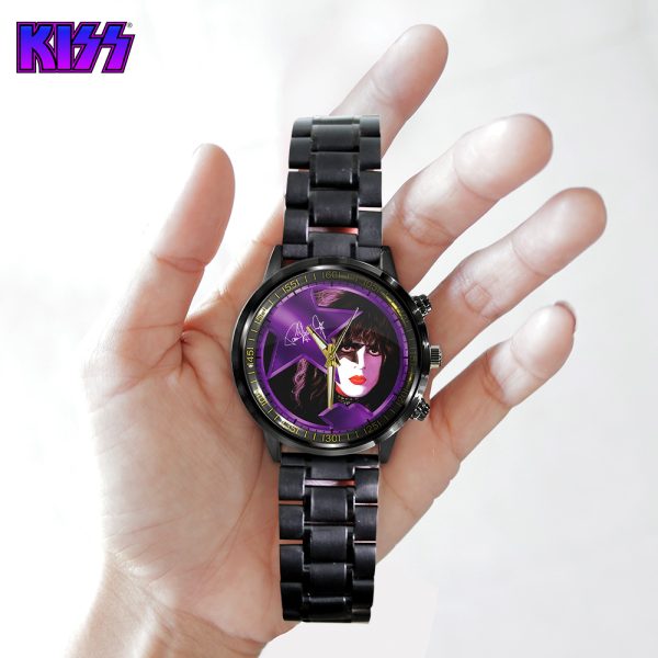 Kiss Band Black Stainless Steel Watch - GNE 621
