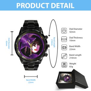 Kiss Band Black Stainless Steel Watch - GNE 621