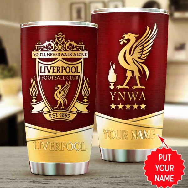 Personalized Liverpool FC Tumbler Cup - MAITM 7539