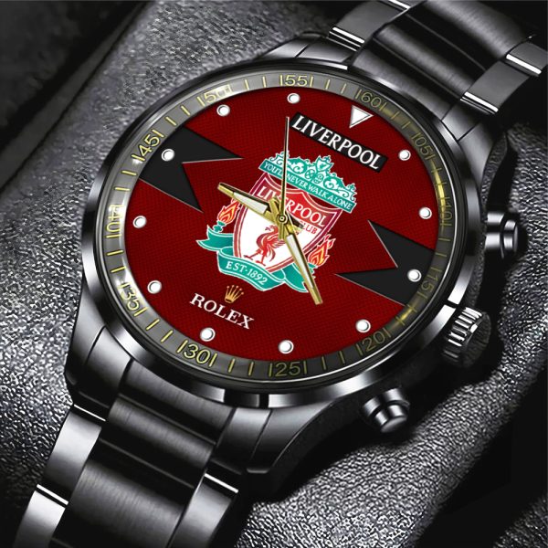 Liverpool FC x Rolex Black Stainless Steel Watch - MAITM 7540