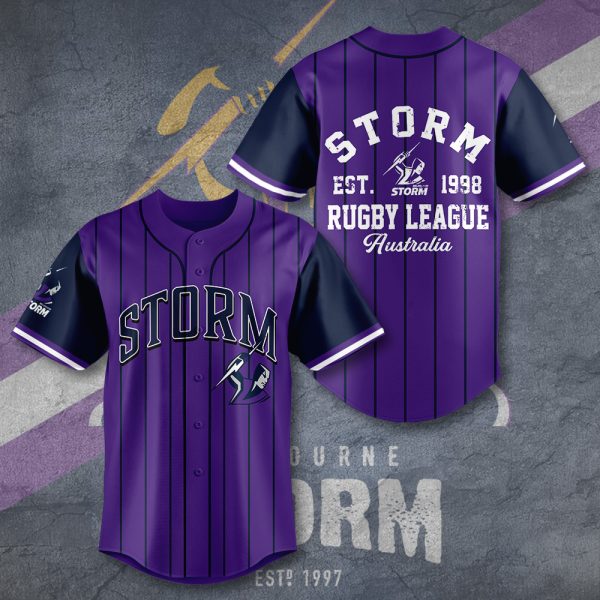Melbourne Storm Baseball Jersey - TANTN 7283