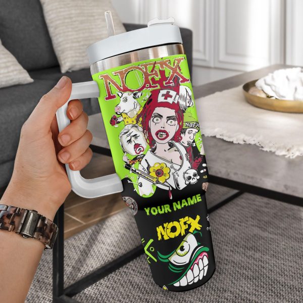 Personalized NOFX 40oz Stanley Tumbler - VANDH 3175