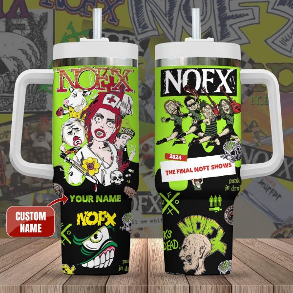 Personalized NOFX 40oz Stanley Tumbler - VANDH 3175