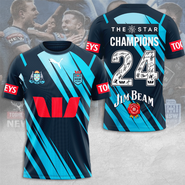 New South Wales Blues 3D Apparel - MAITM 7418