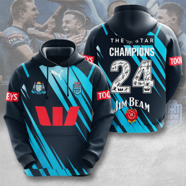 New South Wales Blues 3D Apparel - MAITM 7418