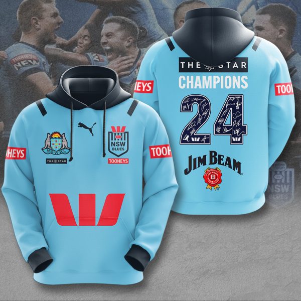 New South Wales Blues 3D Apparel - MAITM 7406