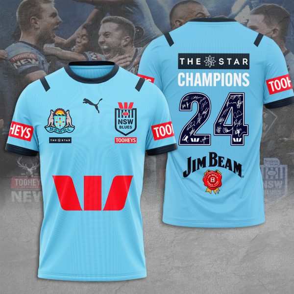 New South Wales Blues 3D Apparel - MAITM 7406