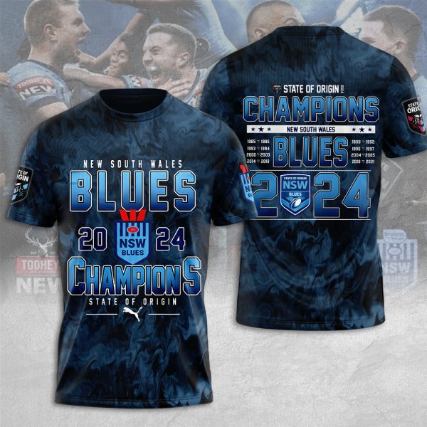 New South Wales Blues 3D Apparel - MAITM 7416