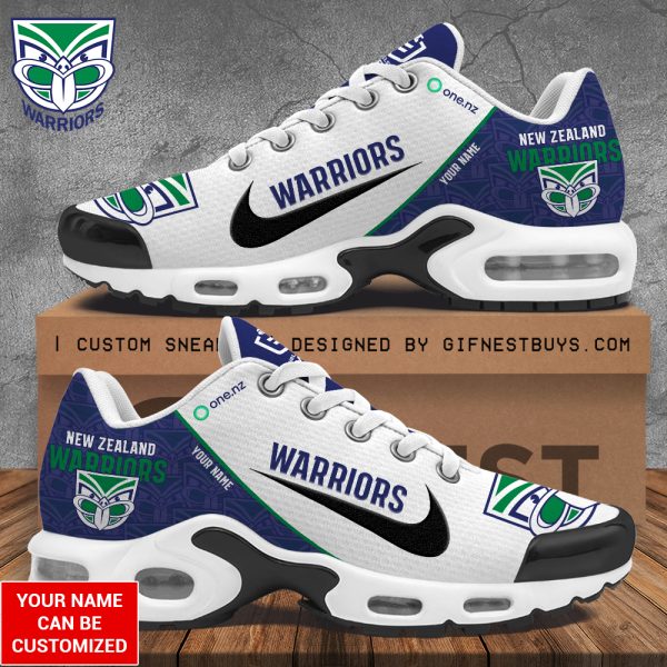 Personalized New Zealand Warriors Air Max Shoes - TANTN 7540