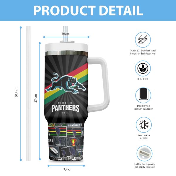 Penrith Panthers 40oz Stanley Tumbler - TANTN 7578