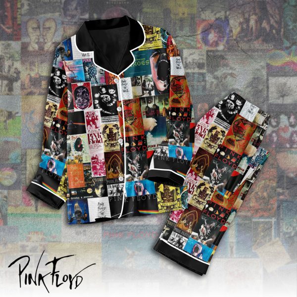 Pink Floyd Button Down Pajamas Set – HOATT 5388