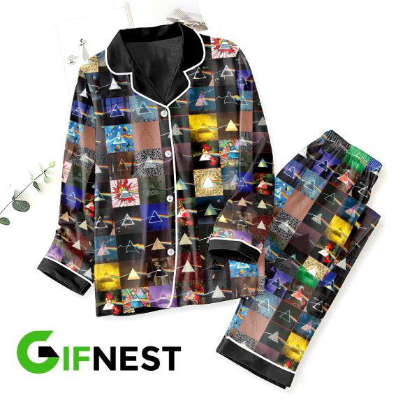 Pink Floyd Button Down Pajamas Set – HOATT 5387