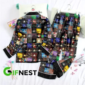 Pink Floyd Button Down Pajamas Set – HOATT 5387